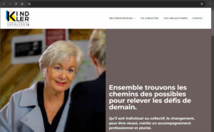 Réalisation du site Internet Kindler Consulting