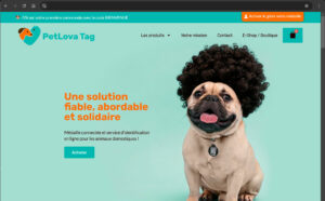 Réalisation du site Internet PetLova